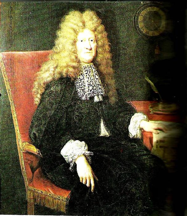 Pierre Mignard portrait of colbert de villacerf. c China oil painting art